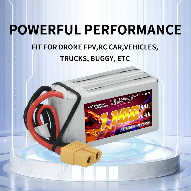 بطارية ليثيوم بوليمر TERANTY 4 - مراجعة Drone Battery Lipo وسعره
