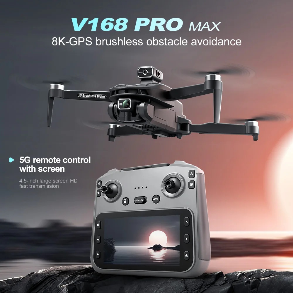 طائرة بدون طيار V168 MAX موديل - مراجعة Jjrc Drone X12 وسعره